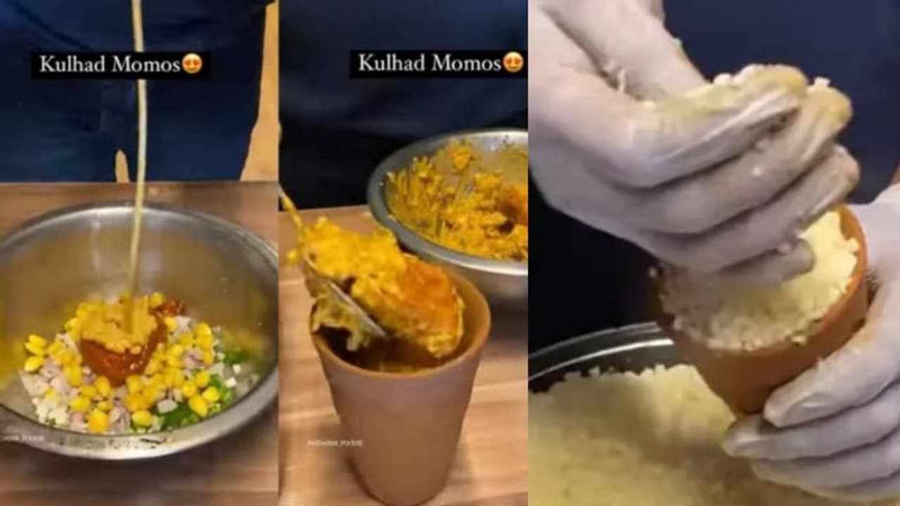 Food Video : മണ്‍ഗ്ലാസില്‍ തയ്യാറാക്കുന്ന മോമോസ്; ചോദ്യവുമായി സൈബര്‍ ലോകം