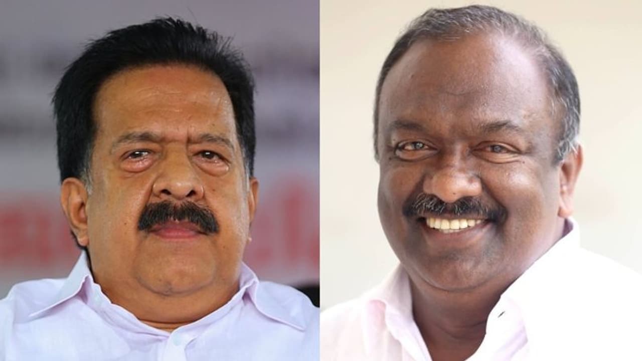 Chenithala : ചെന്നിത്തല ലോക്സഭയിലെത്തിയത് എൻ.എസ്.എസ് കാരണമെന്ന് പ്രതാപവർമ്മ തമ്പാൻ, പരാതിയുമായി ഐ ഗ്രൂപ്പ് Chenithala : ചെന്നിത്തല ലോക്സഭയിലെത്തിയത് എൻ.എസ്.എസ് കാരണമെന്ന് പ്രതാപവർമ്മ തമ്പാൻ, പരാതിയുമായി ഐ ഗ്രൂപ്പ്