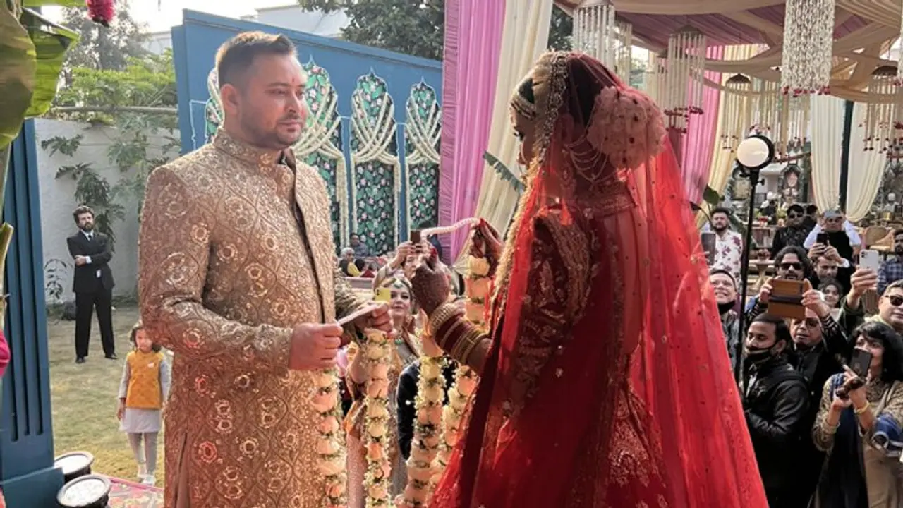 How did Lalu Yadav reacted when Tejashwi Yadav said he wanted to marry a Christian?