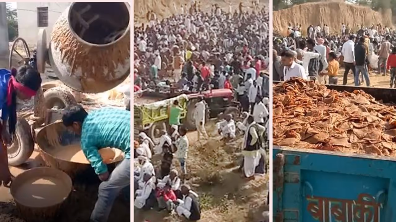 देखिए मुरैना का महाभंडारा: क्रंकीट मिक्सर में बने मालपुआ तो कई ट्रॉलियों में घी और तेल..ट्रकों से बनी खीर देखिए मुरैना का महाभंडारा: क्रंकीट मिक्सर में बने मालपुआ तो कई ट्रॉलियों में घी और तेल..ट्रकों से बनी खीर