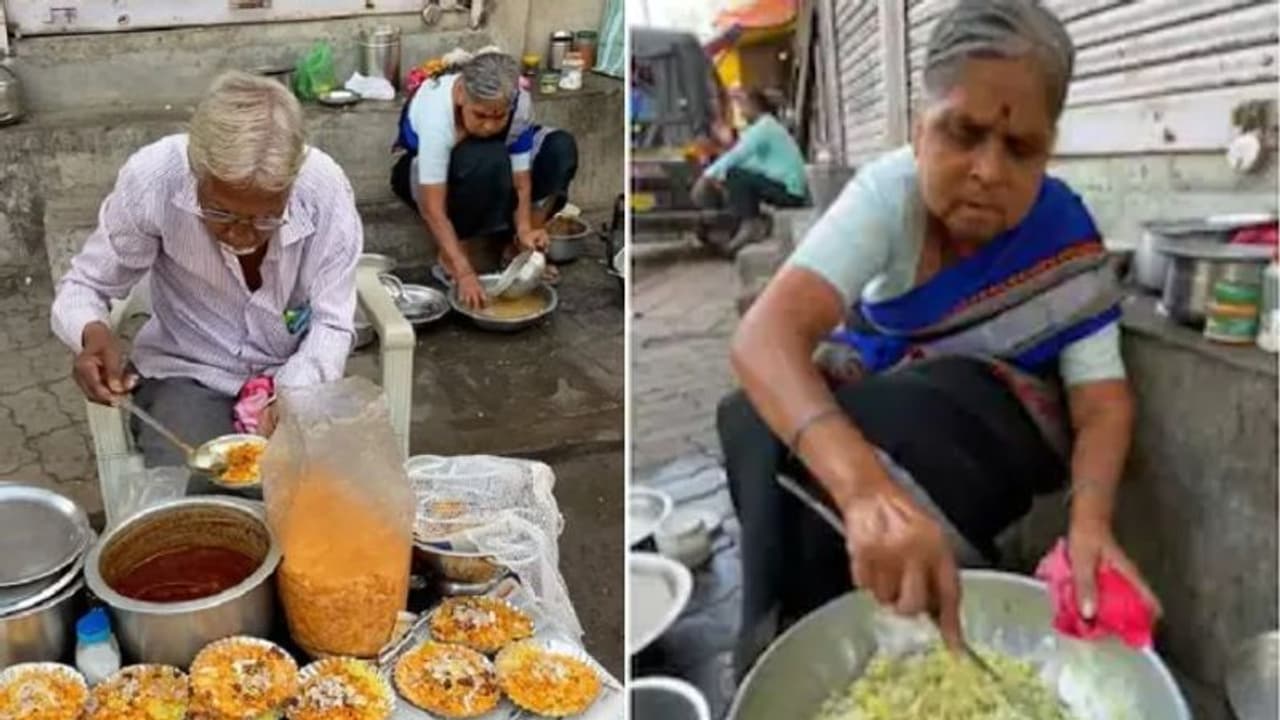 Viral Video : പോഹ വില്‍ക്കുന്ന വൃദ്ധ ദമ്പതിമാർ; ഒരാഴ്ച കൊണ്ട് വീഡിയോ കണ്ടത് ഒരു കോടിയിലധികം പേര്‍ !