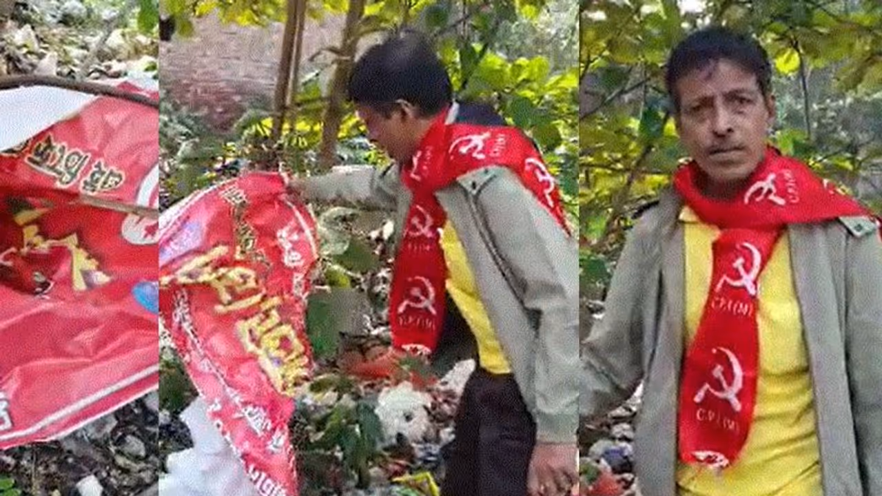 KMC Polls: 'পোস্টার ছিড়ে ডাস্টবিনে পোড়াল পতাকাও', অভিযোগ সিপিআইএম প্রার্থীর, উত্তপ্ত বেহালা