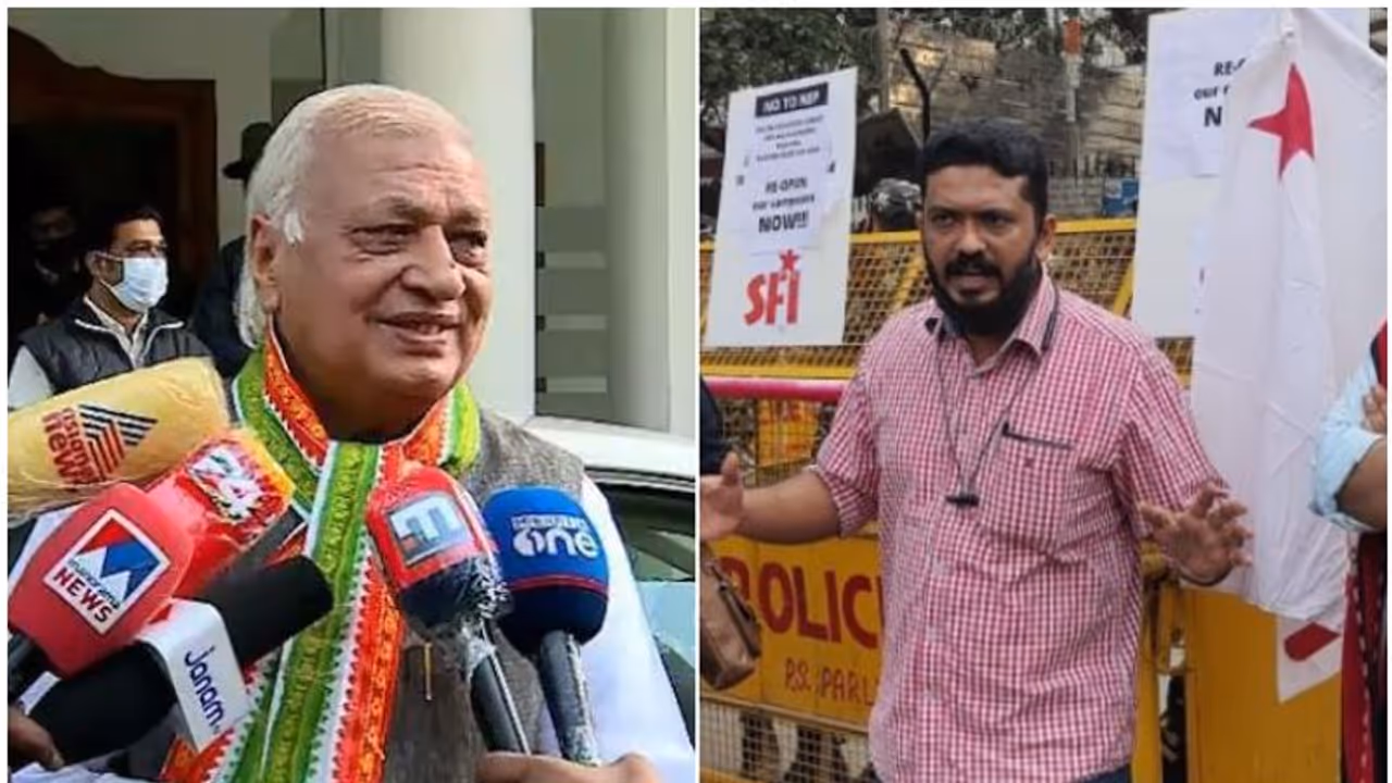 SFI : 'അയ്യോ അച്ഛാ പോകല്ലേയെന്ന് പറയേണ്ടതില്ല', ഗവർണർ പദവി ഒഴിയട്ടെ; മുഖ്യമന്ത്രി ഏറ്റെടുക്കണം: എസ് എഫ് ഐ SFI : 'അയ്യോ അച്ഛാ പോകല്ലേയെന്ന് പറയേണ്ടതില്ല', ഗവർണർ പദവി ഒഴിയട്ടെ; മുഖ്യമന്ത്രി ഏറ്റെടുക്കണം: എസ് എഫ് ഐ