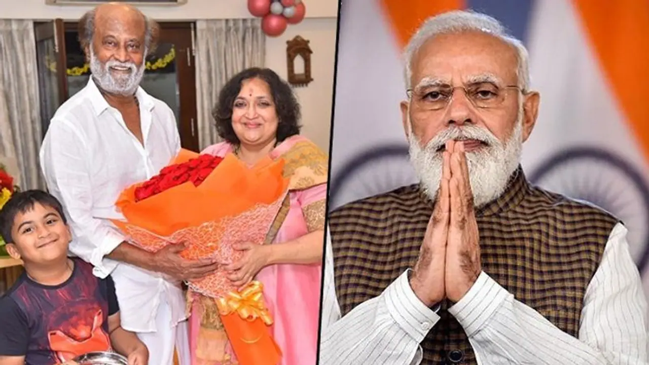 Rajinikanth to PM Narendra Modi: Here's what Thalaiva tweeted; also, check out his birthday pictures