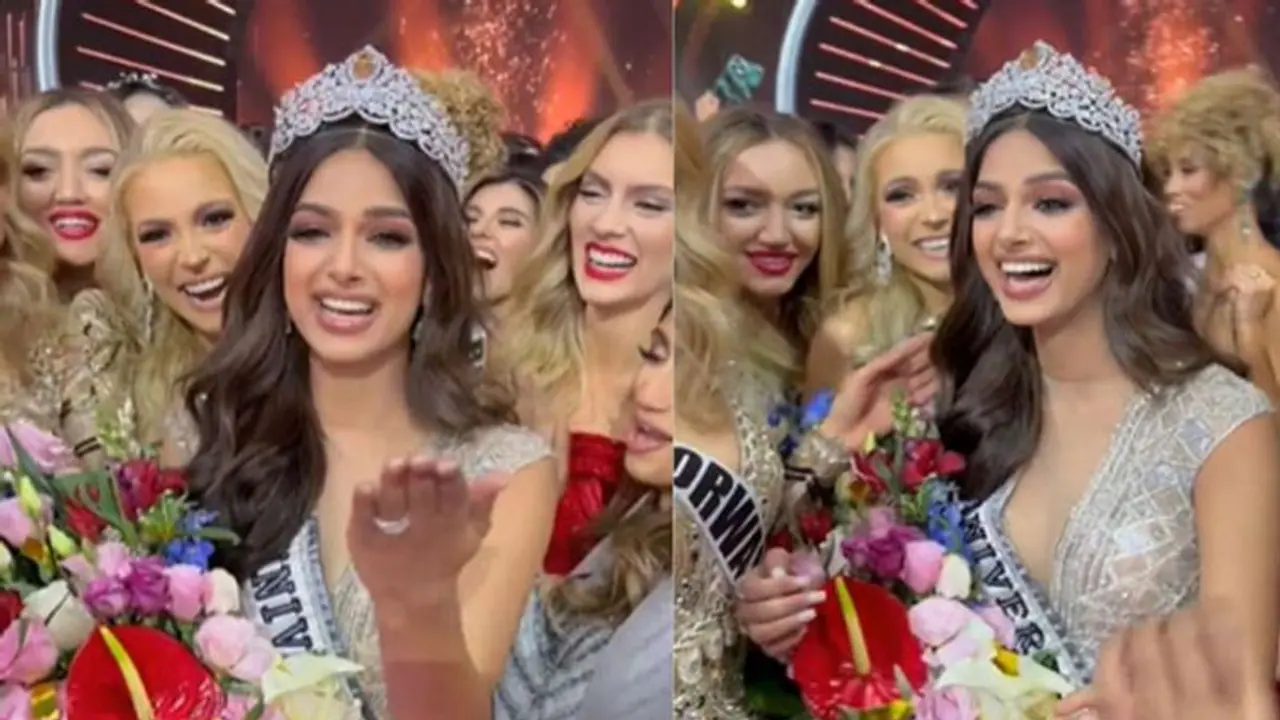 Miss Universe 2021: Harnaaz Sandhu called up this person from The Kapil Sharma Show after winning ₹ 1.8 crore Miss Universe 2021: Harnaaz Sandhu called up this person from The Kapil Sharma Show after winning ₹ 1.8 crore