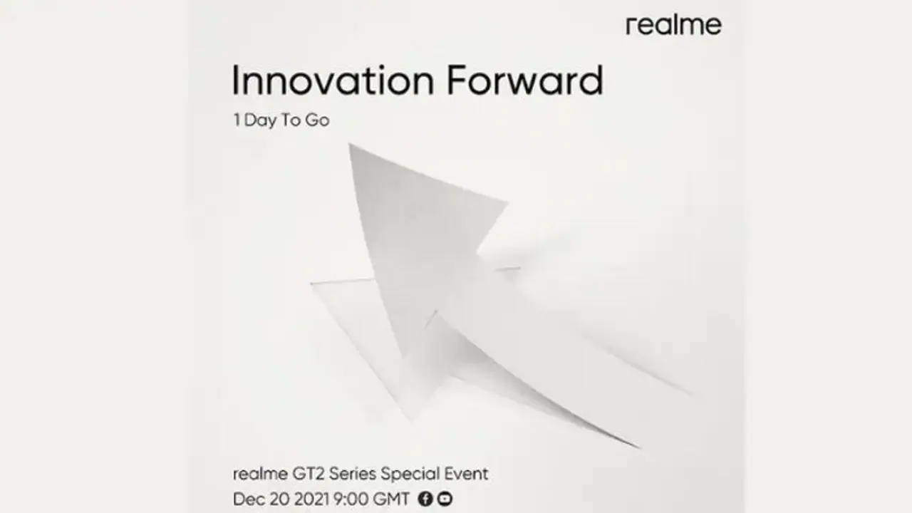 इंडिया में इस दिन लॉन्च होने वाला है Realme GT 2 स्मार्टफोन, 1TB की मिलेगी इंटरनल स्टोरेज