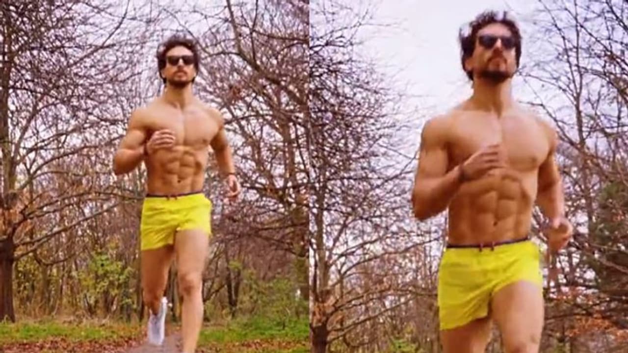 Tiger Shroff ने शर्टलेस होकर माइनस 1 डिग्री टेम्प्रेचर ने लगाई दौड़, Disha Patani ने ऐसे किया रिएक्ट Tiger Shroff ने शर्टलेस होकर माइनस 1 डिग्री टेम्प्रेचर ने लगाई दौड़, Disha Patani ने ऐसे किया रिएक्ट