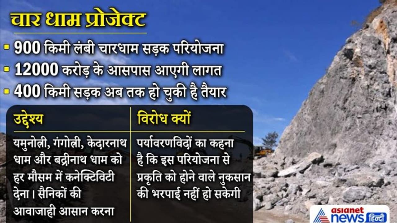 चारधाम प्रोजेक्ट : दो लेन की सड़क को 'सुप्रीम' मंजूरी, हर मौसम में सीमा पर सेना, हथियारों की पहुंच होगी आसान चारधाम प्रोजेक्ट : दो लेन की सड़क को 'सुप्रीम' मंजूरी, हर मौसम में सीमा पर सेना, हथियारों की पहुंच होगी आसान