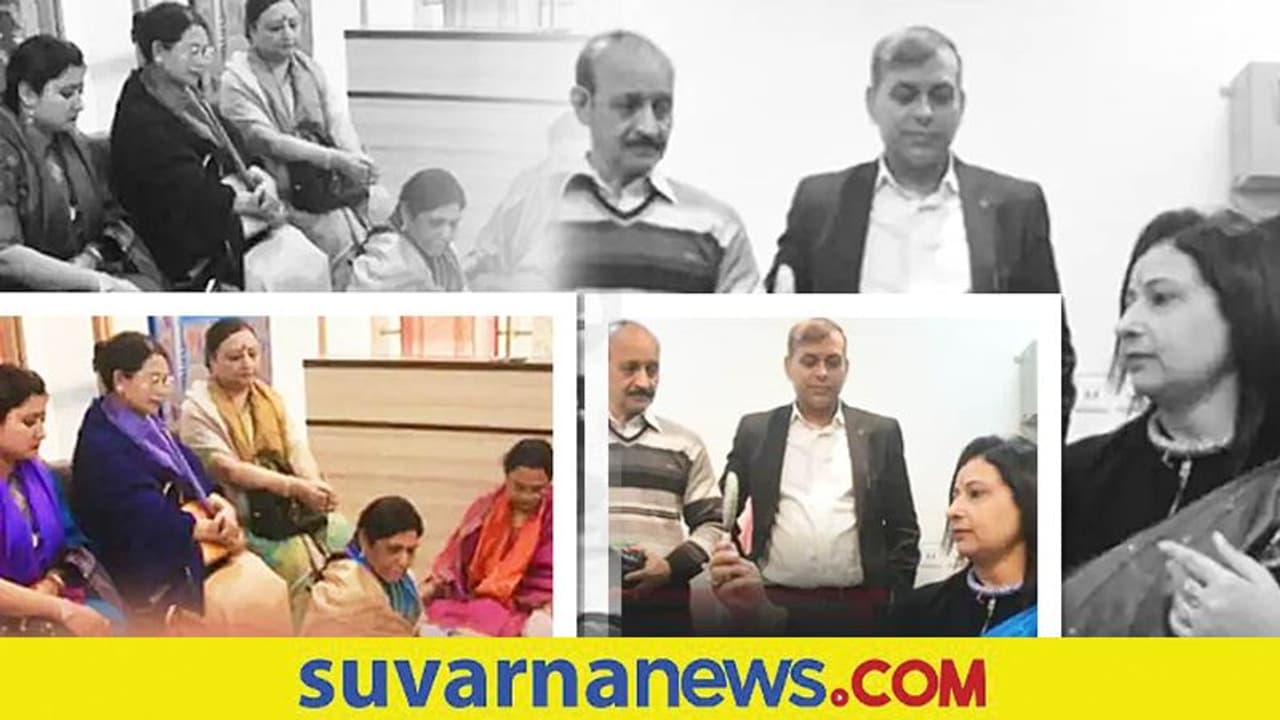 CMs Wives Day Out in Varanasi: ಮೀಟಿಂಗಲ್ಲಿ ಪತಿಯರು ಬ್ಯುಸಿ, ಶಾಪಿಂಗಲ್ಲಿ ಮಡದಿಯರು!