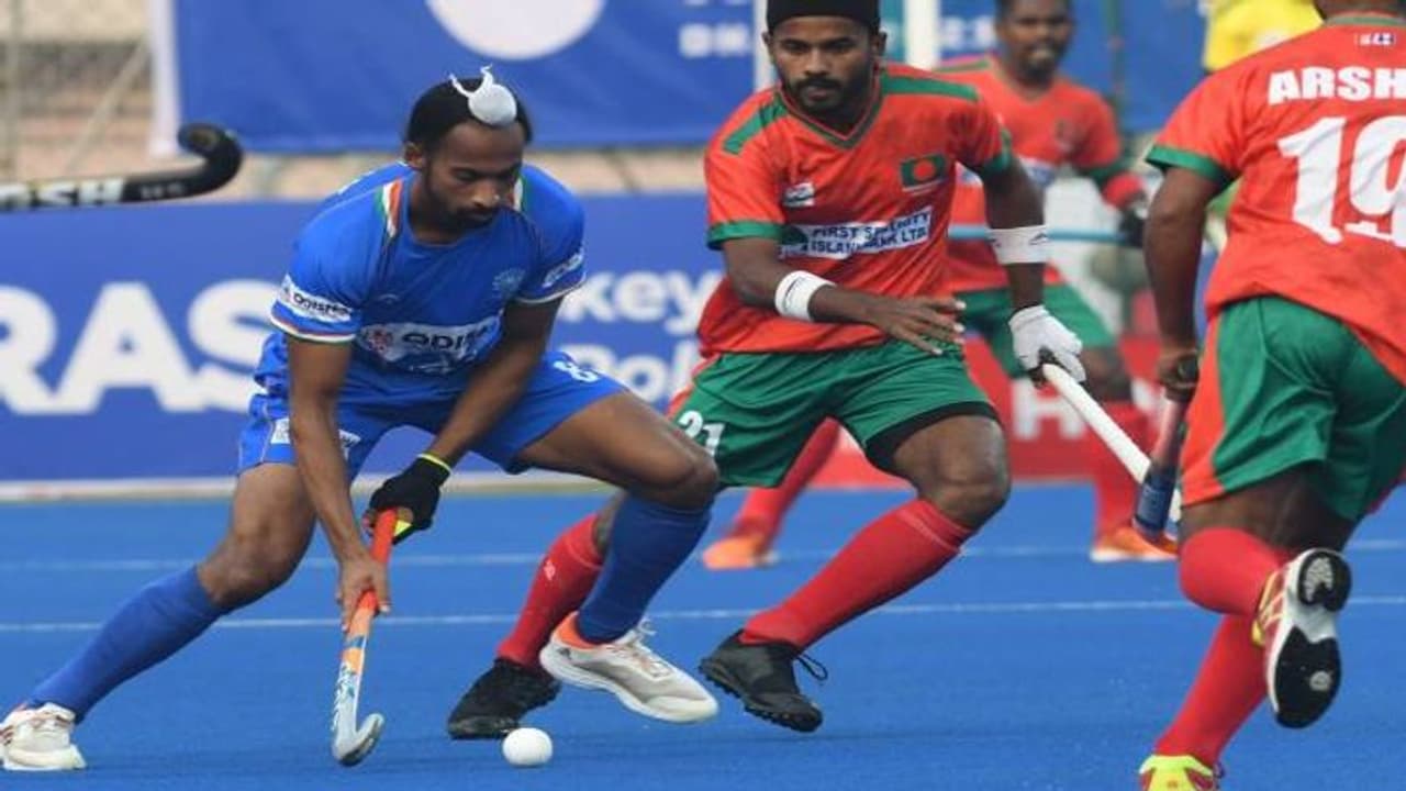 Asian Champions Trophy 2021: ಬಾಂಗ್ಲಾ ವಿರುದ್ಧ ಭಾರತ ಹಾಕಿ ತಂಡಕ್ಕೆ ಭರ್ಜರಿ ಗೆಲುವು