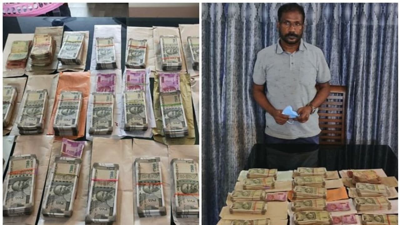 ബക്കറ്റുകളിലെ പ്ലാസ്റ്റിക് കവറിൽ 17 ലക്ഷം രൂപ! ഉദ്യോഗസ്ഥന്‍റെ ഫ്ലാറ്റിലെ റെയ്ഡിൽ കണ്ടത്