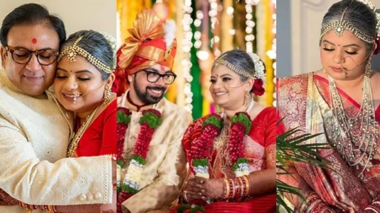 Dilip Joshi Daughter Wedding : നരച്ച തലമുടിയിഴകൾ മറയ്ക്കാതെ നിയതി; 'ട്രോളി' സോഷ്യല് മീഡിയ Dilip Joshi Daughter Wedding : നരച്ച തലമുടിയിഴകൾ മറയ്ക്കാതെ നിയതി; 'ട്രോളി' സോഷ്യല് മീഡിയ