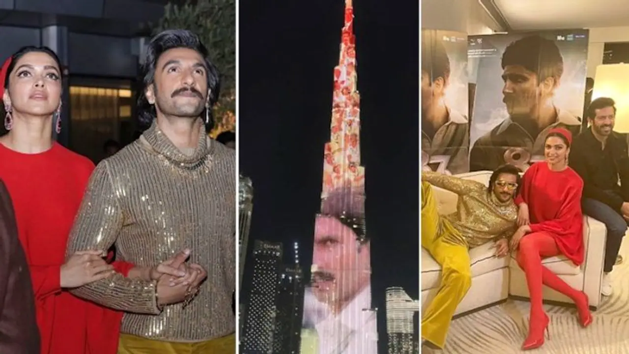 Proud moment for Ranveer Singh, Deepika Padukone as 83 trailer lights up Burj Khalifa, WATCH Proud moment for Ranveer Singh, Deepika Padukone as 83 trailer lights up Burj Khalifa, WATCH