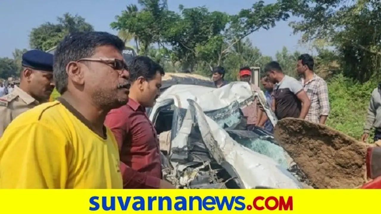 Bus And Car Accident: ಕಾರಿನಲ್ಲಿ ಮದ್ವೆಗೆ ಹೊರಟಿದ್ದ ನಾಲ್ವರು ಮಸಣ ಸೇರಿದ್ರು