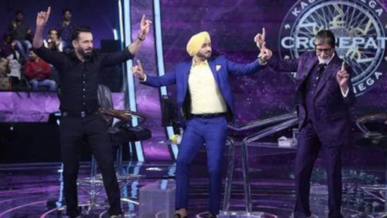 KBC 13: Amitabh Bachchan के हाथों हरभजन की पिटाई होने वाली है, जानें इरफान पठान ने ऐसा क्यों बोला KBC 13: Amitabh Bachchan के हाथों हरभजन की पिटाई होने वाली है, जानें इरफान पठान ने ऐसा क्यों बोला