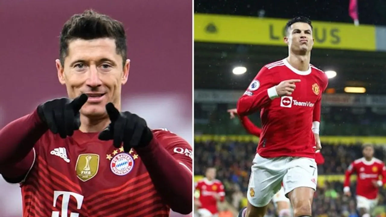 Lewandowski equals Ronaldo in list of 'most goals scored in a calendar year' with 69th strike of 2021