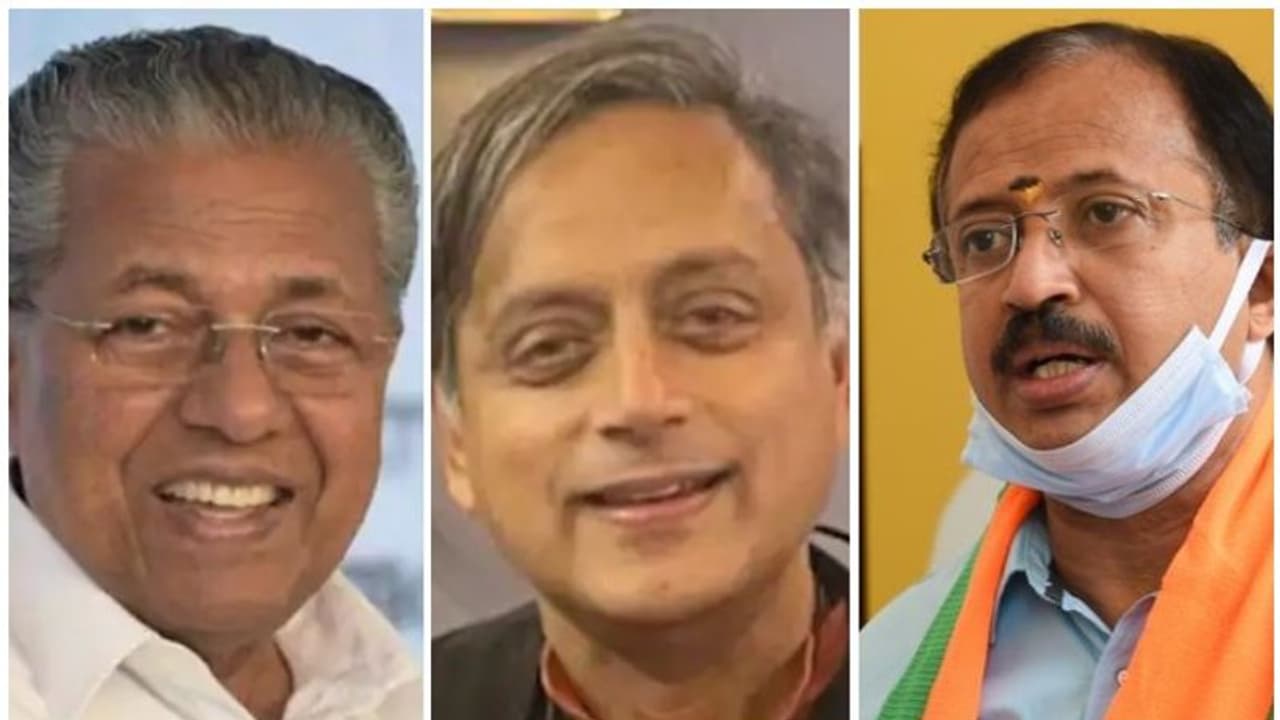 'പിണറായിയുടെ അംബാസിഡർ തരൂർ', കോൺഗ്രസിന്റേത് ഇരട്ട സമീപനം, പരിഹസിച്ച് വി.മുരളീധരൻ