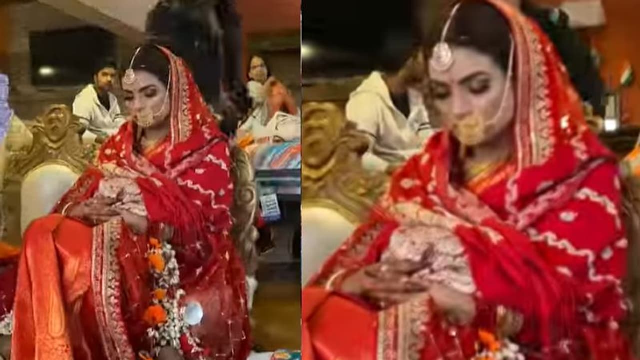 शादी में सोती हुई दुल्हन के क्लिप में ऐसा क्या दिखा, सोशल मीडिया पर वायरल हुआ वीडियो