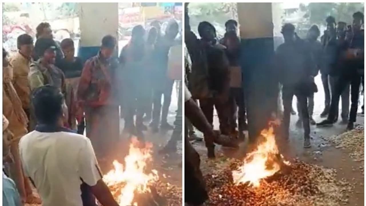 అన్నదాత ఆక్రందన.. 160 కిలోల వెల్లుల్లిని తగులబెట్టిన రైతు.. ‘ధర రావట్లేదు’ అన్నదాత ఆక్రందన.. 160 కిలోల వెల్లుల్లిని తగులబెట్టిన రైతు.. ‘ధర రావట్లేదు’