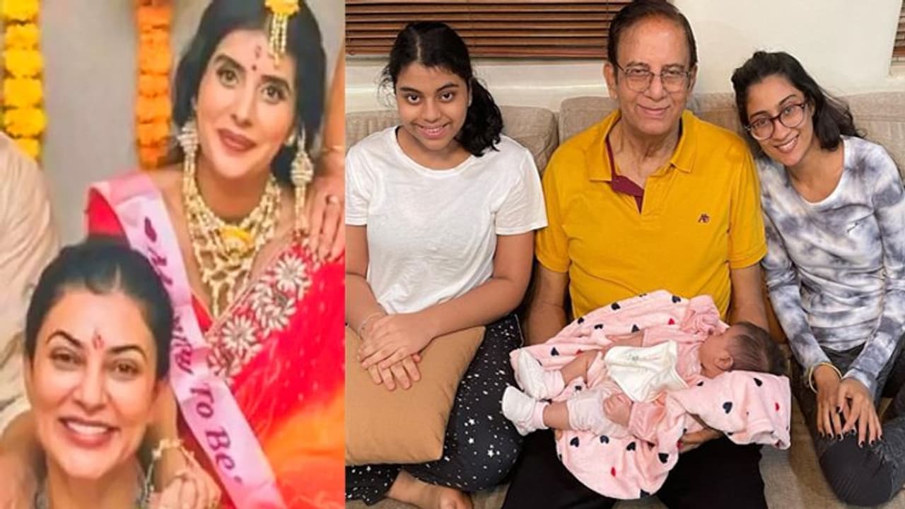 Sushmita Sen ने पापा के बर्थडे पर दिखाई भतीजी की झलक, डेढ़ महीने पहले ही मां बनी हैं भाभी Charu Asopa Sushmita Sen ने पापा के बर्थडे पर दिखाई भतीजी की झलक, डेढ़ महीने पहले ही मां बनी हैं भाभी Charu Asopa