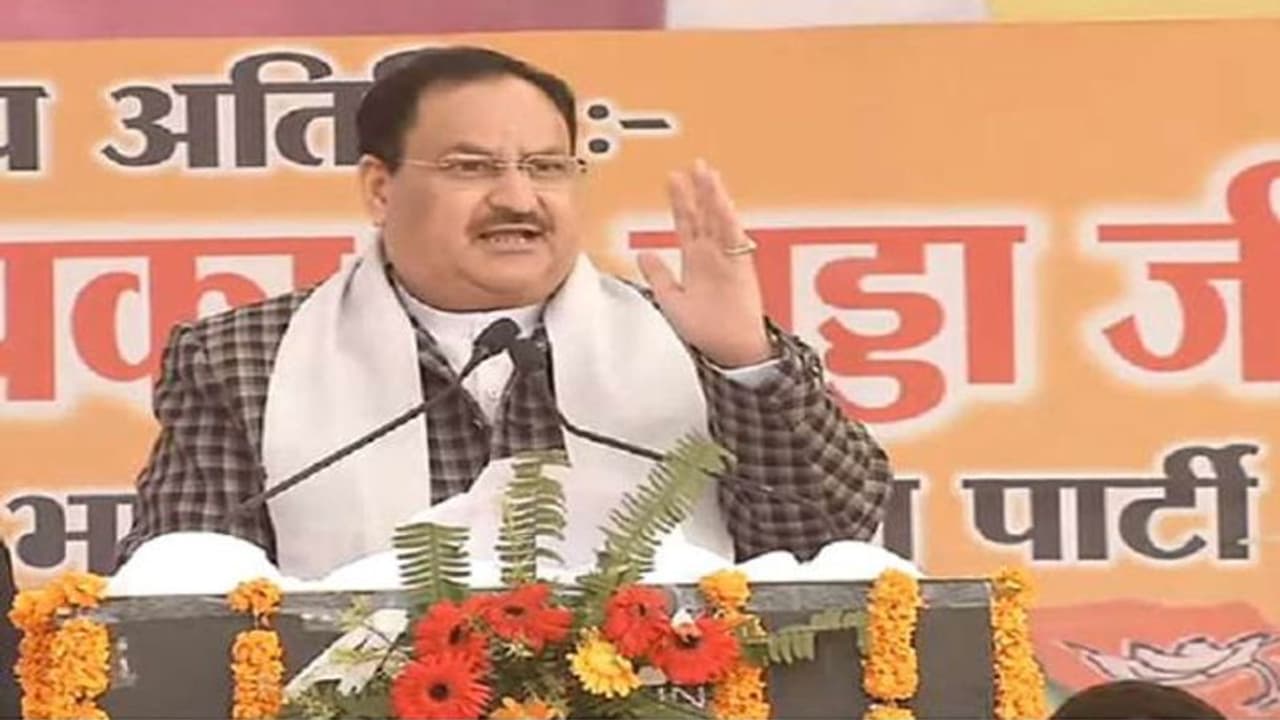 BJP अध्यक्ष जेपी नड्डा ने जन विश्वास यात्रा को किया रवाना, कहा 'पहले यूपी बीमारू राज्य था, आज आगे बढ़ रहा' BJP अध्यक्ष जेपी नड्डा ने जन विश्वास यात्रा को किया रवाना, कहा 'पहले यूपी बीमारू राज्य था, आज आगे बढ़ रहा'