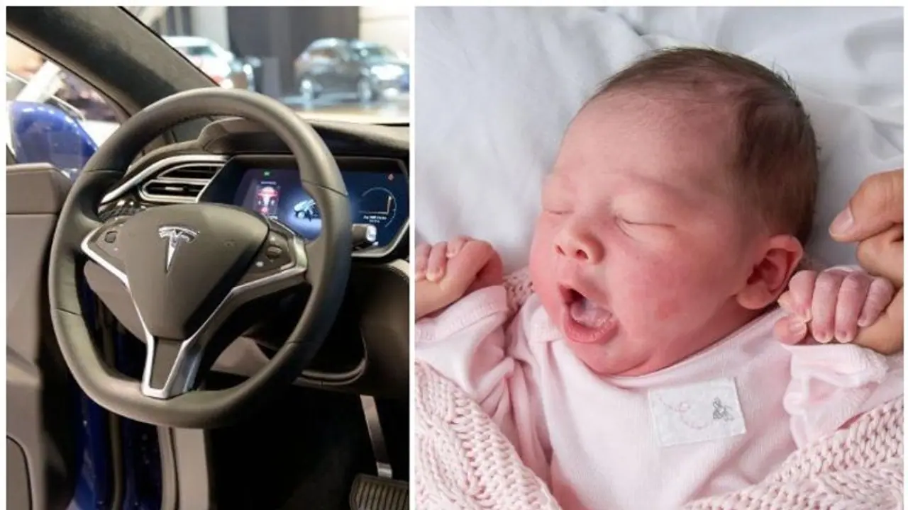 First Tesla Baby: ಆಟೋಪೈಲಟ್‌ನಲ್ಲಿ ಚಲಿಸುತ್ತಿದ್ದ ಟೆಸ್ಲಾ ಕಾರಿನಲ್ಲೇ ಮಗುವಿಗೆ ಜನ್ಮ ನೀಡಿದ ಮಹಿಳೆ!
