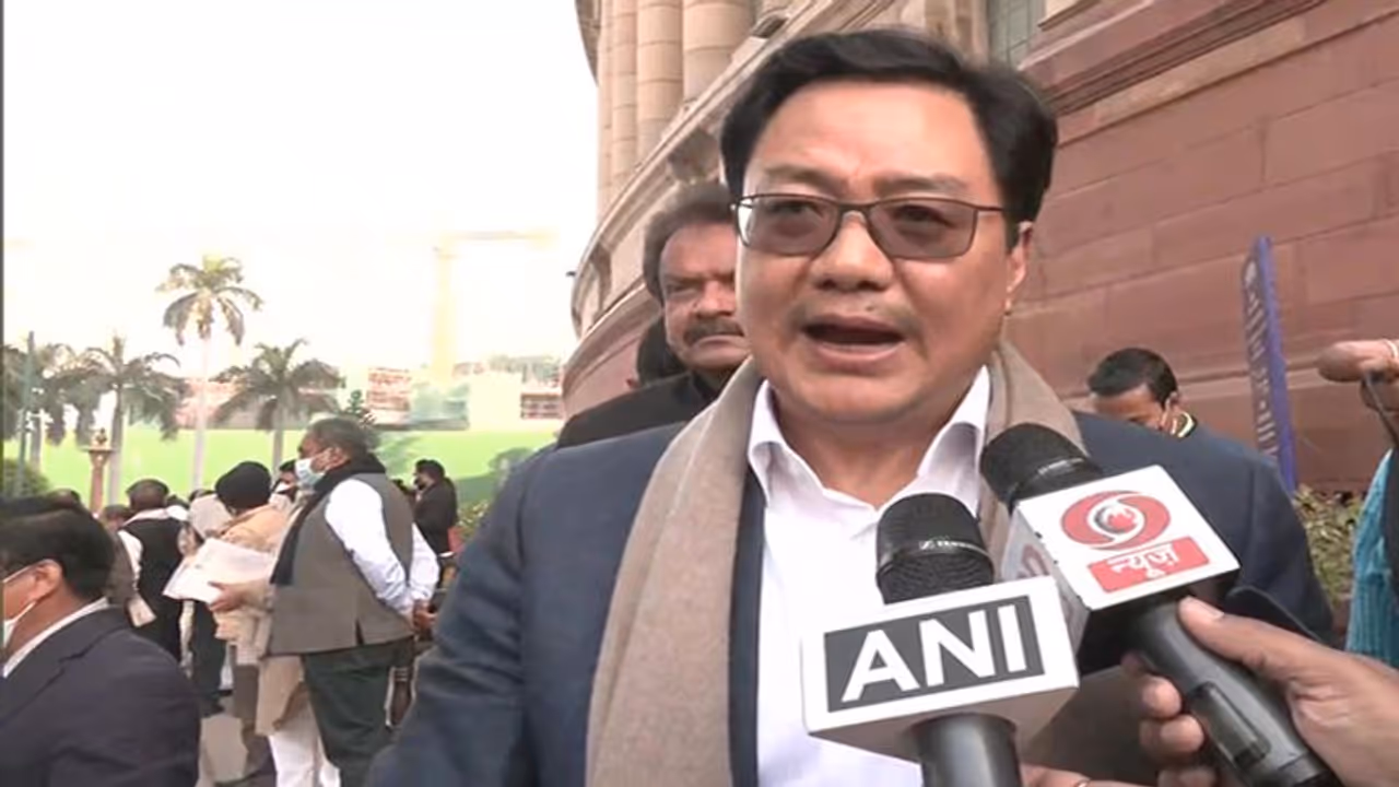 'Adani issue being raked up to brighten Rahul Gandhi's political career': Kiren Rijiju