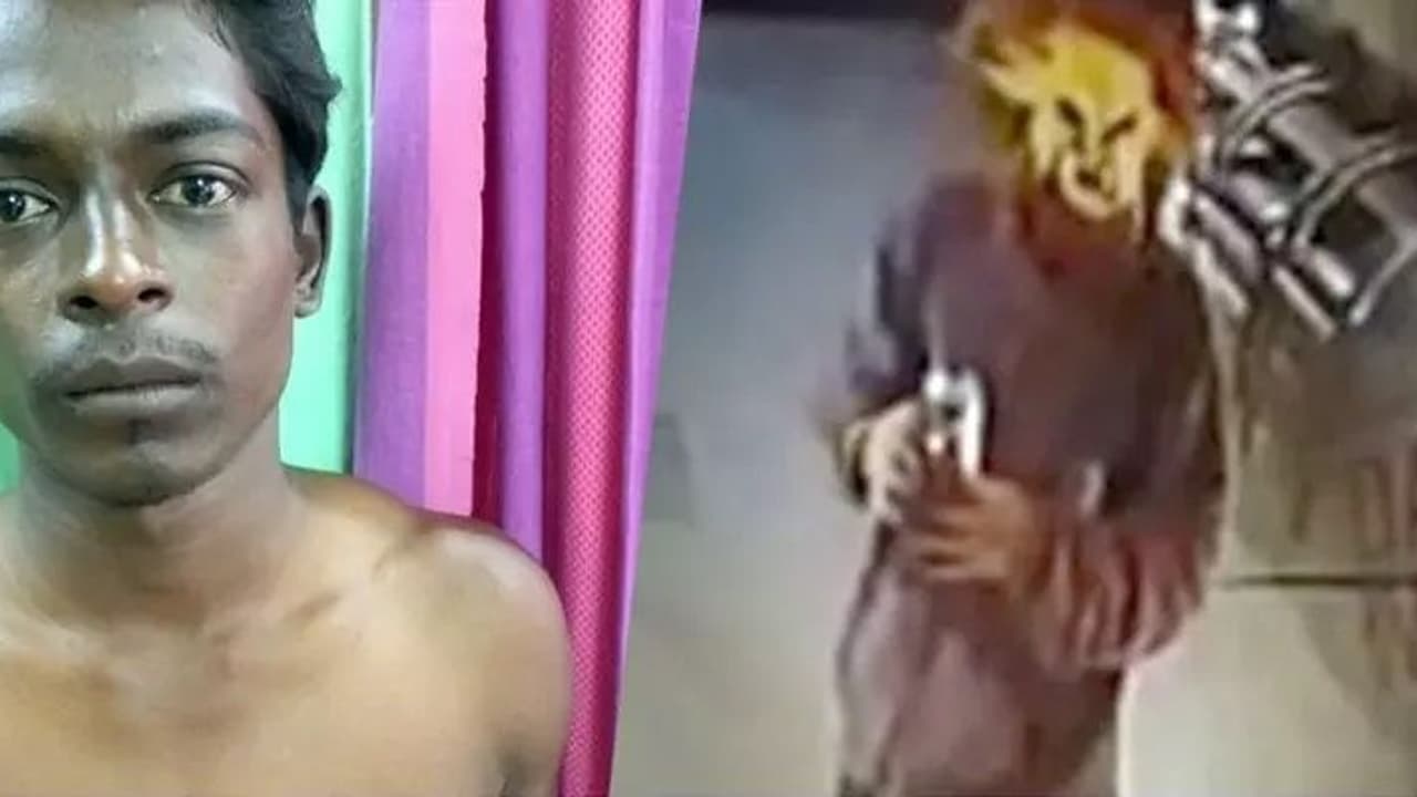 சிங்க முகமூடி, கையில் ஸ்ப்ரே பாட்டில்.. இத தான் செய்தேன் நடித்துக்காட்டிய கொள்ளையன்.. விளக்கும் போலீஸ் சிங்க முகமூடி, கையில் ஸ்ப்ரே பாட்டில்.. இத தான் செய்தேன் நடித்துக்காட்டிய கொள்ளையன்.. விளக்கும் போலீஸ்