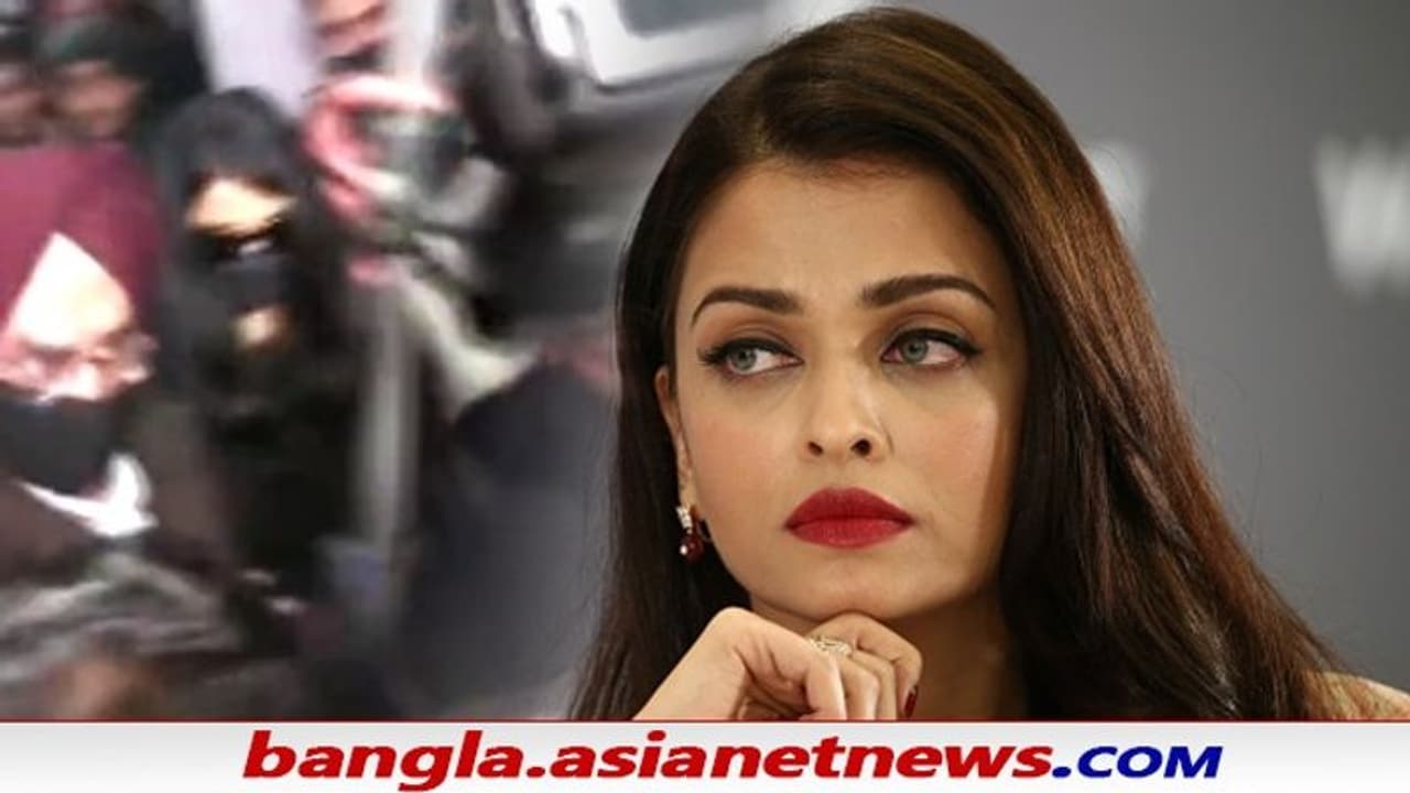 Aishwarya at ED Office: ৫ ঘন্টা ইডির জেরা, 'কালো'য় ঢেকে বেরোলেন ঐশ্বর্য রাই