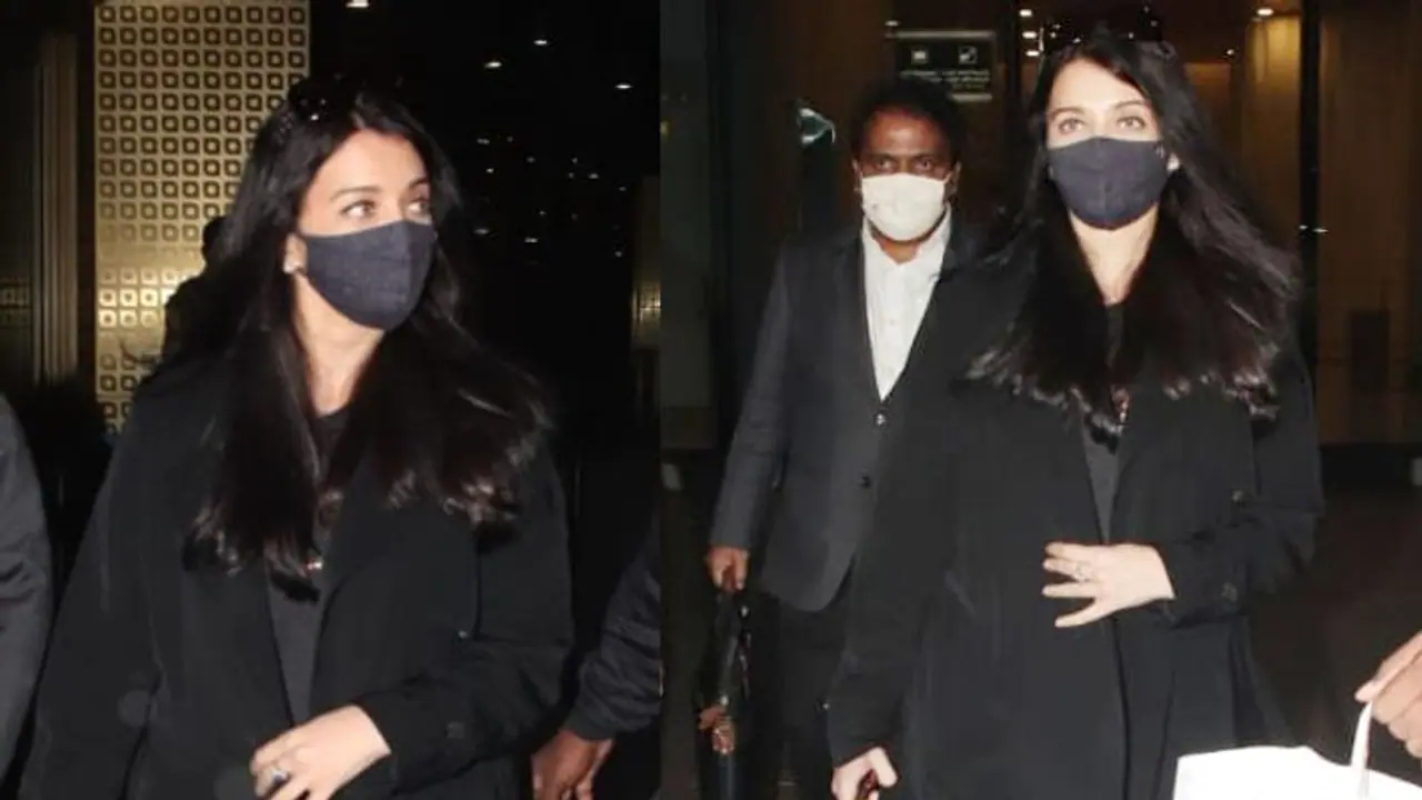 ED के सवालों का जवाब देकर आधी रात को मुंबई लौटीं Aishwarya Rai Bachchan, आंखों में दिखी उदासी ED के सवालों का जवाब देकर आधी रात को मुंबई लौटीं Aishwarya Rai Bachchan, आंखों में दिखी उदासी