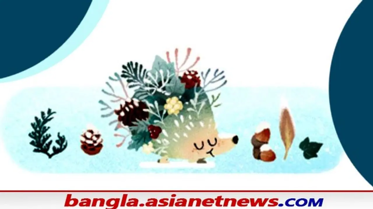 Winter Solstice in Google Doodle: শীতের শুভেচ্ছা গুগল ডুডলে, দেখা মিলল একটি অসাধারণ অ্যানিমেটেড গ্রাফিক্স Winter Solstice in Google Doodle: শীতের শুভেচ্ছা গুগল ডুডলে, দেখা মিলল একটি অসাধারণ অ্যানিমেটেড গ্রাফিক্স