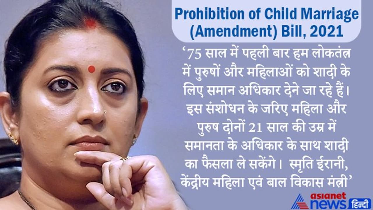 लड़कियों की शादी की उम्र 21 साल करने वाला विधेयक लोकसभा में पेश, विपक्ष के हंगामे के बीच स्थायी समिति को भेजा