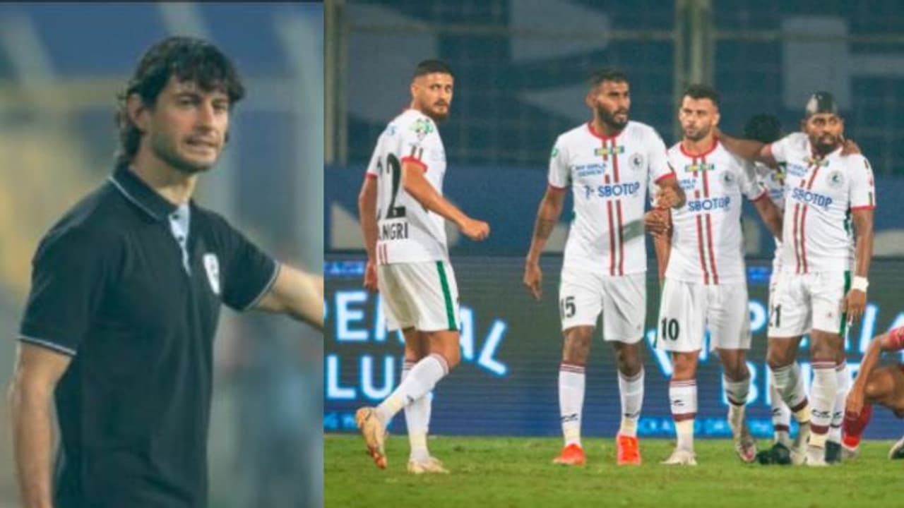 ISL 2021: দায়িত্ব নিয়েই এটিকে মোহনবাগানকে জয়ে ফেরালেন জুয়ান ফেরান্দো ISL 2021: দায়িত্ব নিয়েই এটিকে মোহনবাগানকে জয়ে ফেরালেন জুয়ান ফেরান্দো