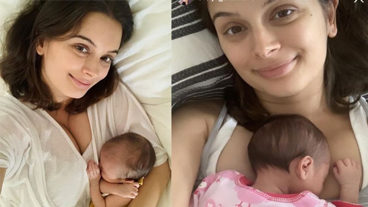 Evelyn Sharma : উন্মুক্ত স্তনযুগল, প্রকাশ্যেই মেয়েকে স্তন্যপান করিয়ে নিজেকে পূর্ণ মনে করছেন ইভলিন Evelyn Sharma : উন্মুক্ত স্তনযুগল, প্রকাশ্যেই মেয়েকে স্তন্যপান করিয়ে নিজেকে পূর্ণ মনে করছেন ইভলিন