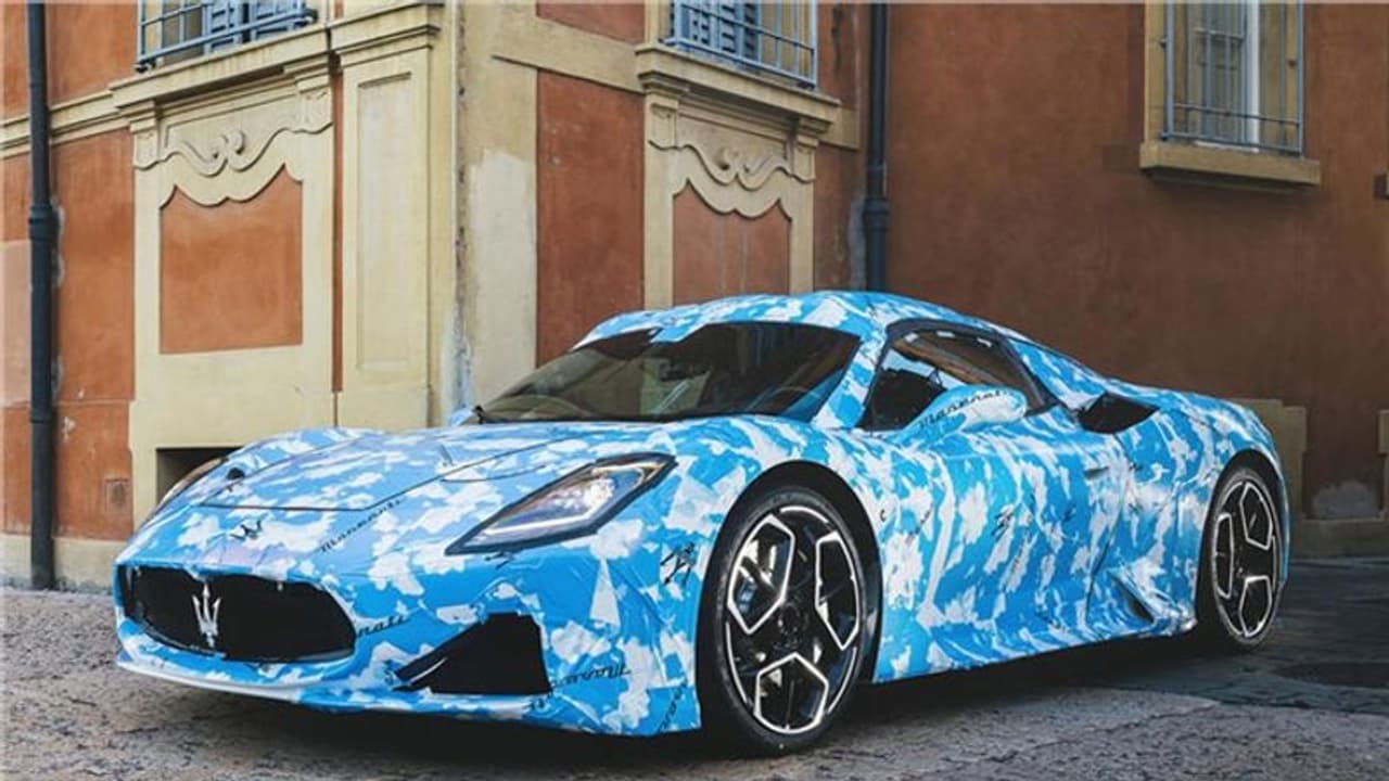 Maserati MC20 convertible : അവതരണത്തിന് മുന്നോടിയായി മസെരാട്ടി MC20 കൺവേർട്ടബിൾ പ്രദര്‍ശിപ്പിച്ചു