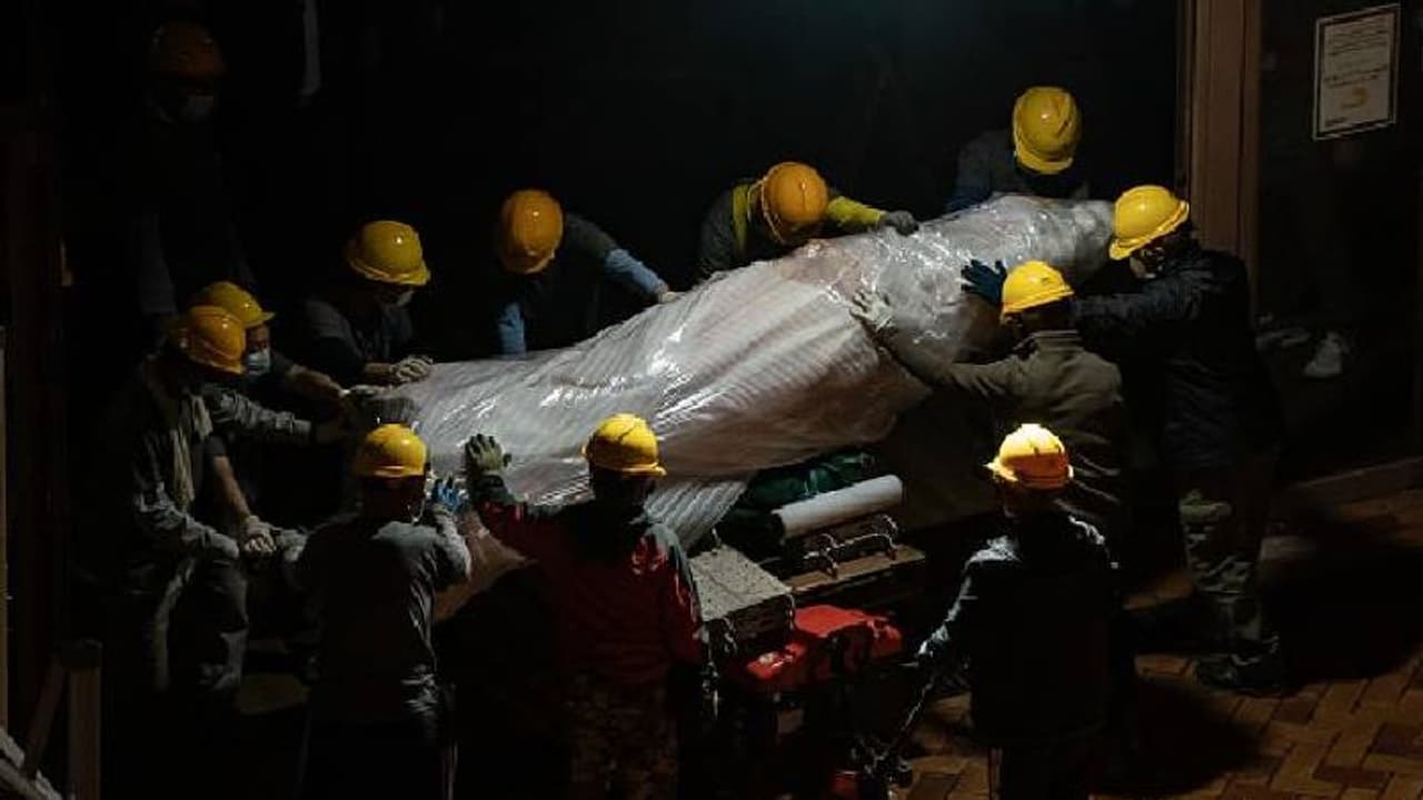 Tiananmen Square statue : ഹോങ്കോങ് സർവകലാശാലയിലിനി ടിയാനൻമെൻ സ്ക്വയർ ശിൽപമില്ല, മാറ്റിയത് രാത്രിയിൽ രഹസ്യമായി Tiananmen Square statue : ഹോങ്കോങ് സർവകലാശാലയിലിനി ടിയാനൻമെൻ സ്ക്വയർ ശിൽപമില്ല, മാറ്റിയത് രാത്രിയിൽ രഹസ്യമായി