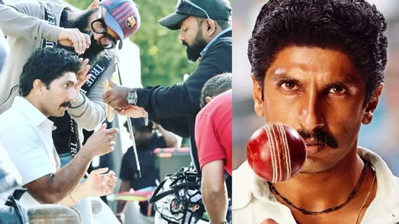 इस शख्स ने Ranveer Singh को बनाया Kapil Dev, मूछों से लेकर बालों तक को दिया एकदम परफेक्ट लुक इस शख्स ने Ranveer Singh को बनाया Kapil Dev, मूछों से लेकर बालों तक को दिया एकदम परफेक्ट लुक