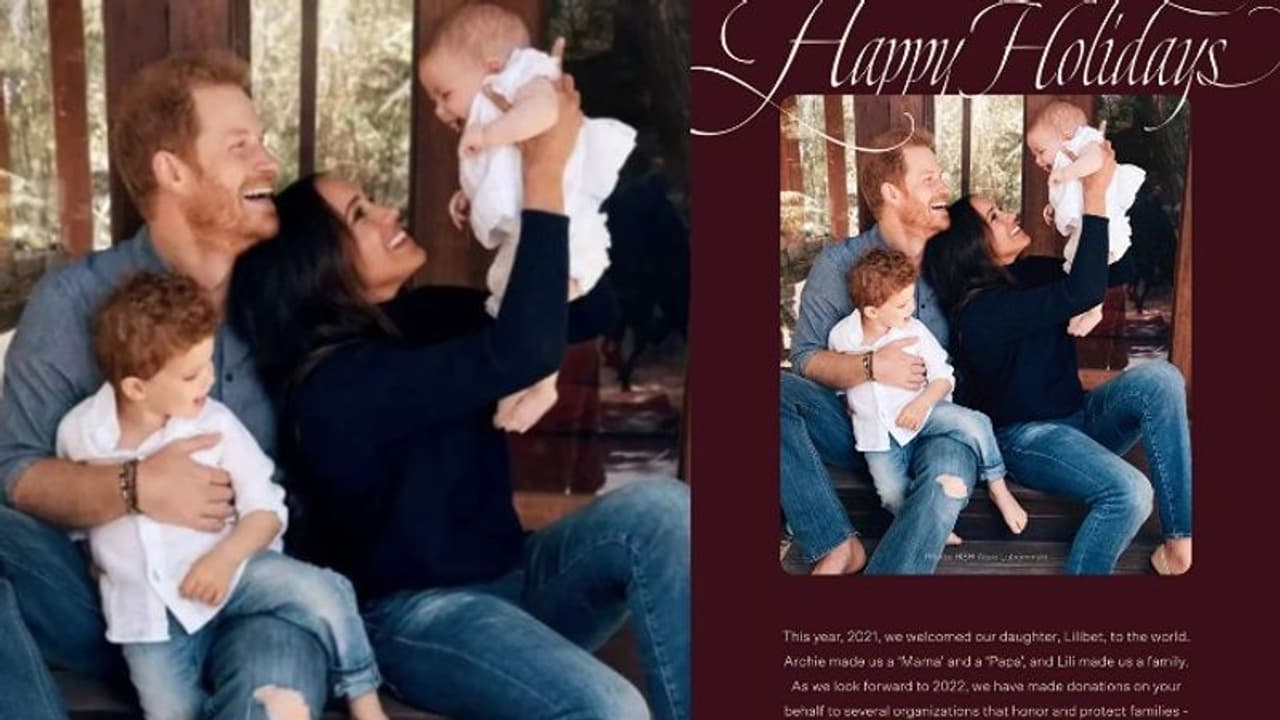 Prince Harry and Meghan Markle : ക്രിസ്മസ് കാര്ഡിലൂടെ മകളുടെ ചിത്രം ആദ്യമായി പുറത്തുവിട്ട് ഹാരിയും മേഗനും Prince Harry and Meghan Markle : ക്രിസ്മസ് കാര്ഡിലൂടെ മകളുടെ ചിത്രം ആദ്യമായി പുറത്തുവിട്ട് ഹാരിയും മേഗനും