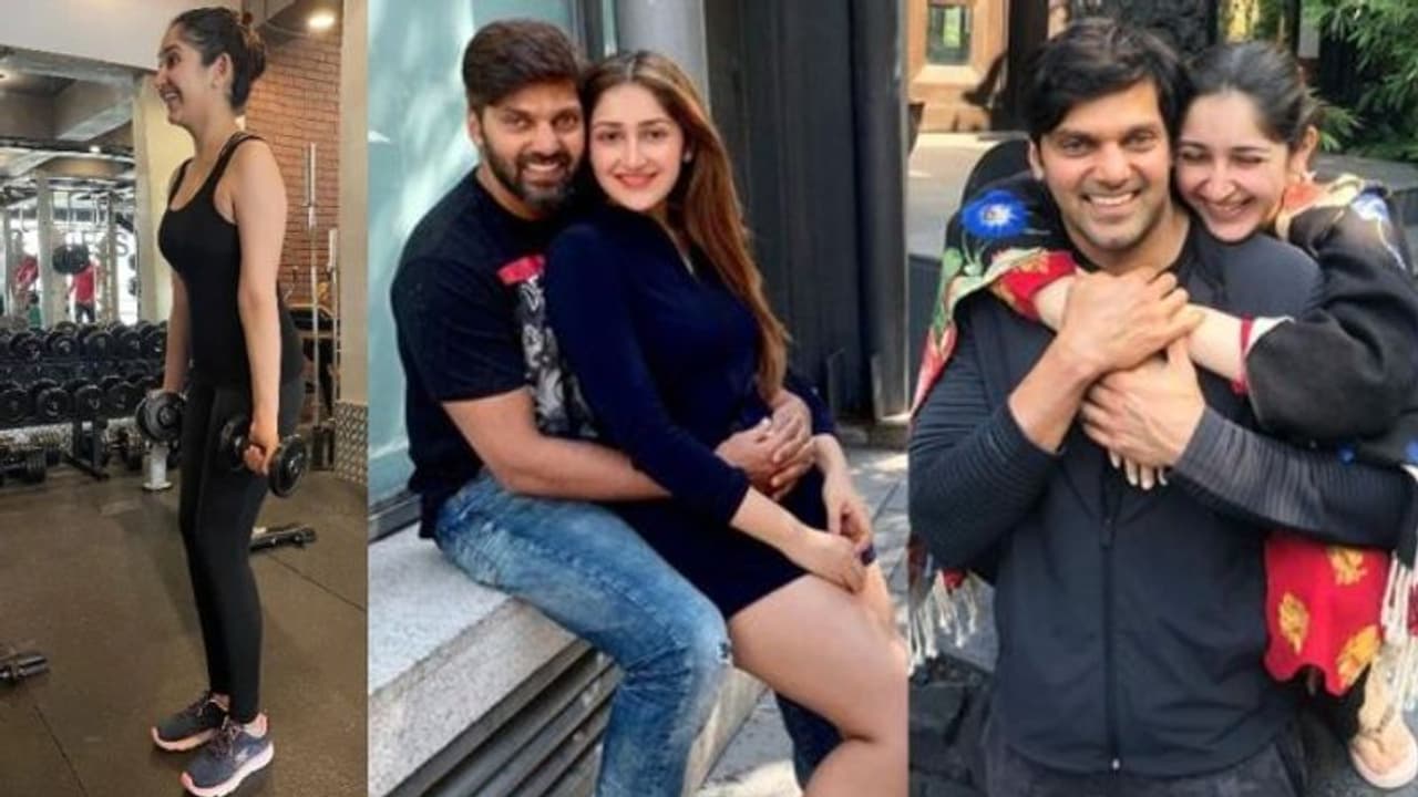 Sayyeshaa Weight Loss Journey : 'പ്രസവശേഷം വണ്ണം കുറയാൻ സമയമെടുക്കും'; കുറിപ്പുമായി സയേഷ Sayyeshaa Weight Loss Journey : 'പ്രസവശേഷം വണ്ണം കുറയാൻ സമയമെടുക്കും'; കുറിപ്പുമായി സയേഷ