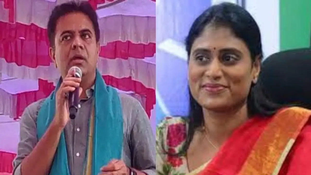 కేటీఆర్‌కు మద్దతుగా వైఎస్ షర్మిల ట్వీట్.. అలాంటి వాటిని ఖండించాల్సిందేనని పోస్ట్..