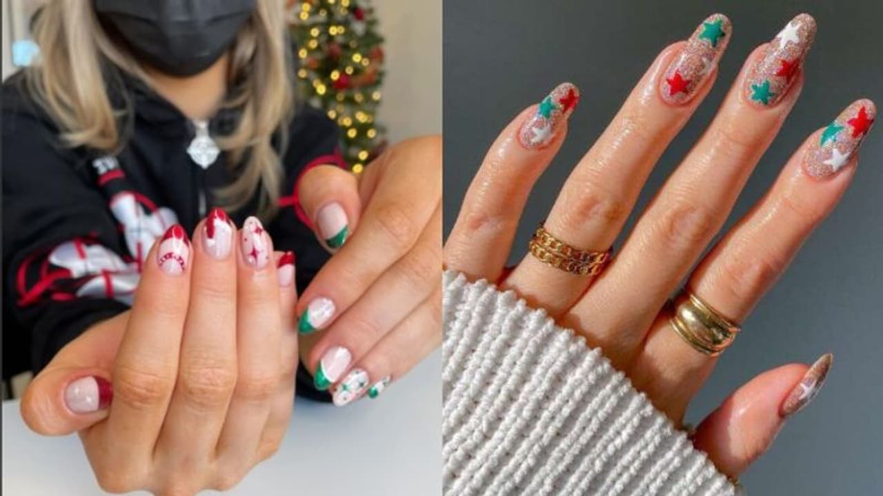 Christmas Nail Art : മനോഹരമായ നഖങ്ങൾക്ക് ക്രിസ്മസ് നെയിൽ ആർട്ട് ; വീഡിയോ