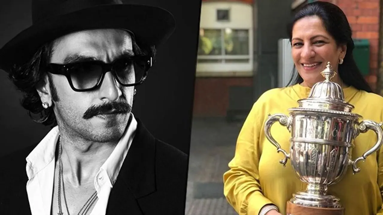Ranveer Singh’s mom poses with 1983’s ‘real’ world cup, actor shares picture of his ‘Mumma’ Ranveer Singh’s mom poses with 1983’s ‘real’ world cup, actor shares picture of his ‘Mumma’