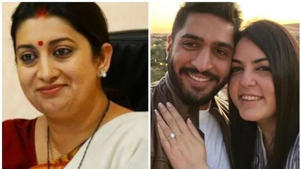 Smriti Irani's daughter engagement : 'മകളുടെ വിവാഹ നിശ്ചയം കഴിഞ്ഞു'; ചിത്രങ്ങള് പങ്കുവെച്ച് സ്മൃതി ഇറാനി Smriti Irani's daughter engagement : 'മകളുടെ വിവാഹ നിശ്ചയം കഴിഞ്ഞു'; ചിത്രങ്ങള് പങ്കുവെച്ച് സ്മൃതി ഇറാനി