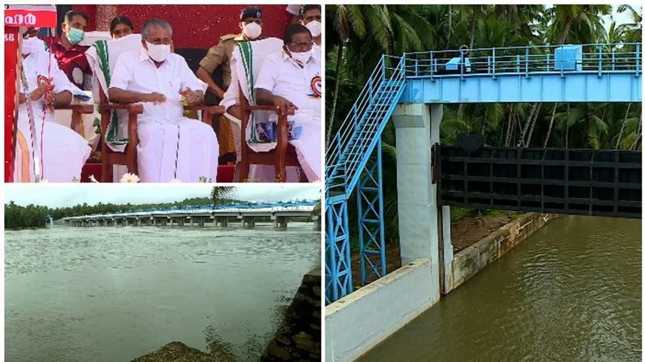 ആറ് പതിറ്റാണ്ട് നീണ്ട കാത്തിരിപ്പിന് അവസാനം; പാലായി റെഗുലേറ്റര്‍ കം ബ്രിഡ്ജ് തുറന്നു