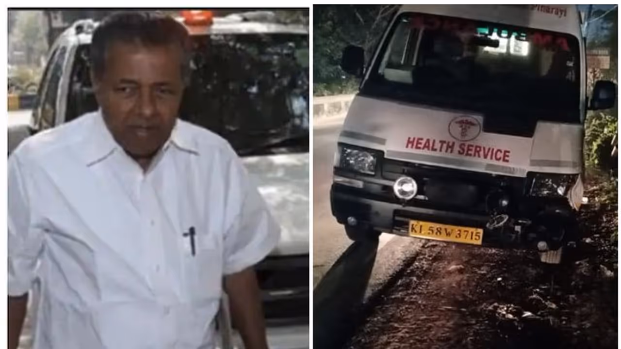 മുഖ്യമന്ത്രിയുടെ വാഹനവ്യൂഹം വീണ്ടും അപകടത്തിൽ പെട്ടു; മൂന്ന് വാഹനങ്ങൾ കൂട്ടിമുട്ടി മുഖ്യമന്ത്രിയുടെ വാഹനവ്യൂഹം വീണ്ടും അപകടത്തിൽ പെട്ടു; മൂന്ന് വാഹനങ്ങൾ കൂട്ടിമുട്ടി