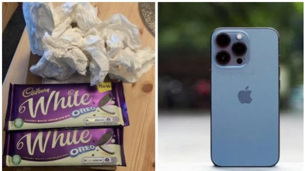 iphone : യുവാവ് ഒരു ലക്ഷം രൂപയുടെ ഐഫോൺ ഓർഡർ ചെയ്തു, കിട്ടിയത് ടോയ്‌ലറ്റ് പേപ്പറും ചോക്ലേറ്റും