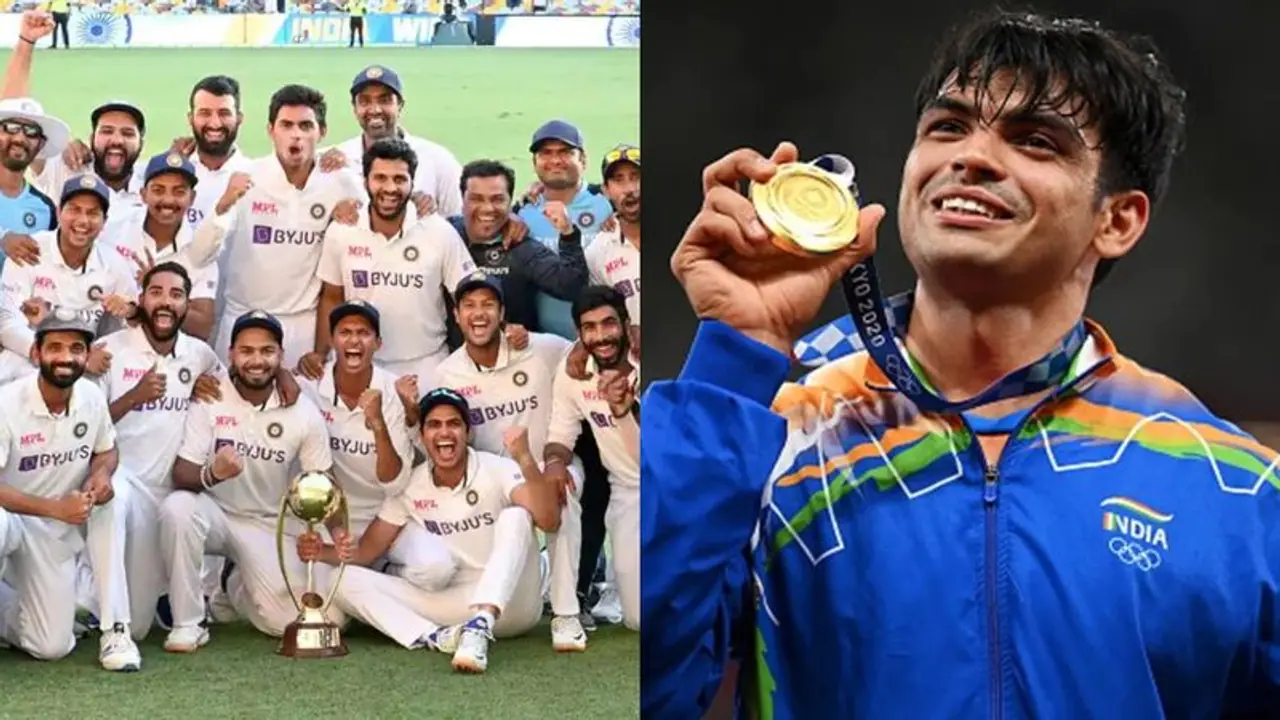 Round Up 2021 ಆಸೀಸ್ ಟೆಸ್ಟ್ ಸರಣಿ ಗೆಲುವಿನಿಂದ ಒಲಿಂಪಿಕ್ಸ್ ಗೋಲ್ಡ್ವರೆಗೆ; ದೇಶ ಹೆಮ್ಮೆ ಪಡುವಂತೆ ಮಾಡಿದ 5 ಕ್ಷಣಗಳು Round Up 2021 ಆಸೀಸ್ ಟೆಸ್ಟ್ ಸರಣಿ ಗೆಲುವಿನಿಂದ ಒಲಿಂಪಿಕ್ಸ್ ಗೋಲ್ಡ್ವರೆಗೆ; ದೇಶ ಹೆಮ್ಮೆ ಪಡುವಂತೆ ಮಾಡಿದ 5 ಕ್ಷಣಗಳು