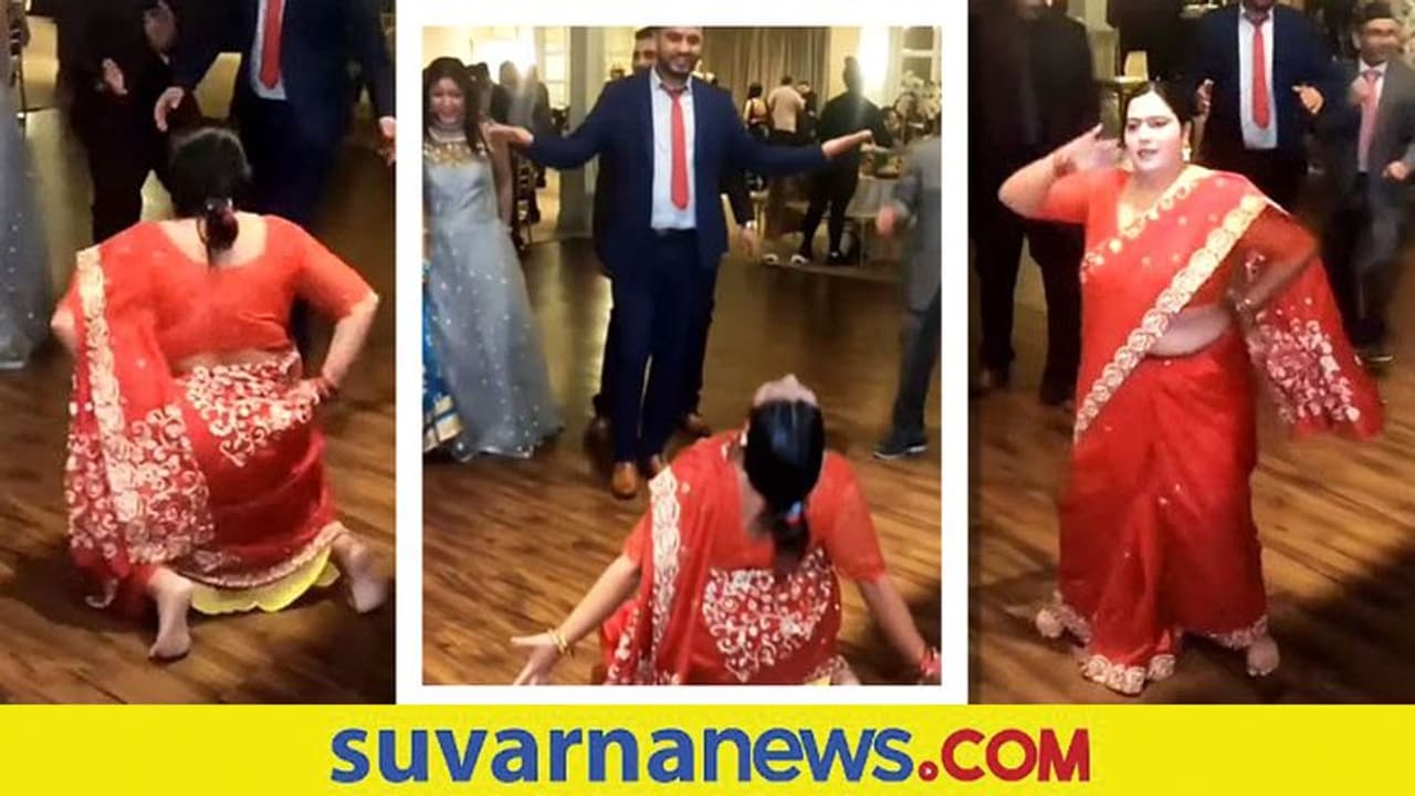 ಸಾರಿ ಉಟ್ಟ ನಾರಿಯ ಜಬರ್‌ದಸ್ತ್‌ ಡಾನ್ಸ್‌.. ಎರ್ರಾಬಿರ್ರಿ ಸ್ಟೆಪ್‌ಗೆ ಸುತ್ತಲಿದ್ದವರು ಗಾಬರಿ