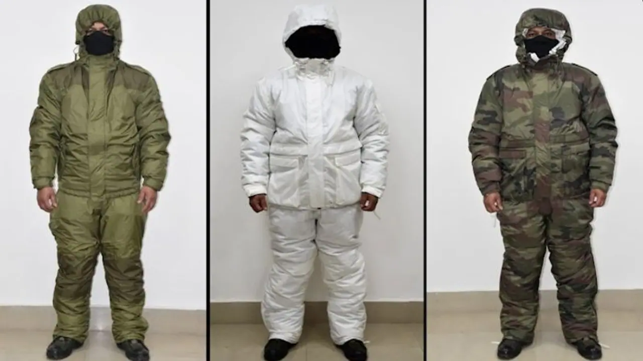 New extreme cold weather military clothing withstands up to minus 50 degree Celsius New extreme cold weather military clothing withstands up to minus 50 degree Celsius