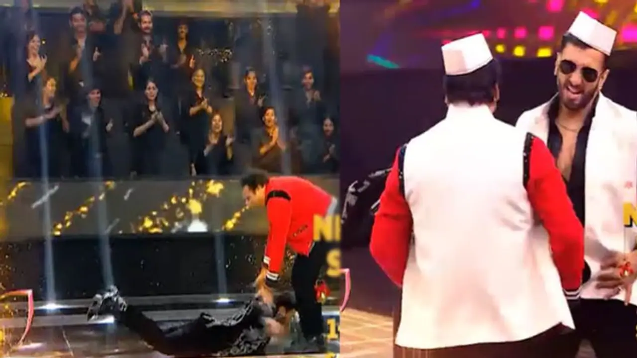 Govinda पर फिदा हुए Ranveer Singh, पैरों पर गिरते हुए एक्टर ने कहा ए चीची तू क्या है रे, देखें Video